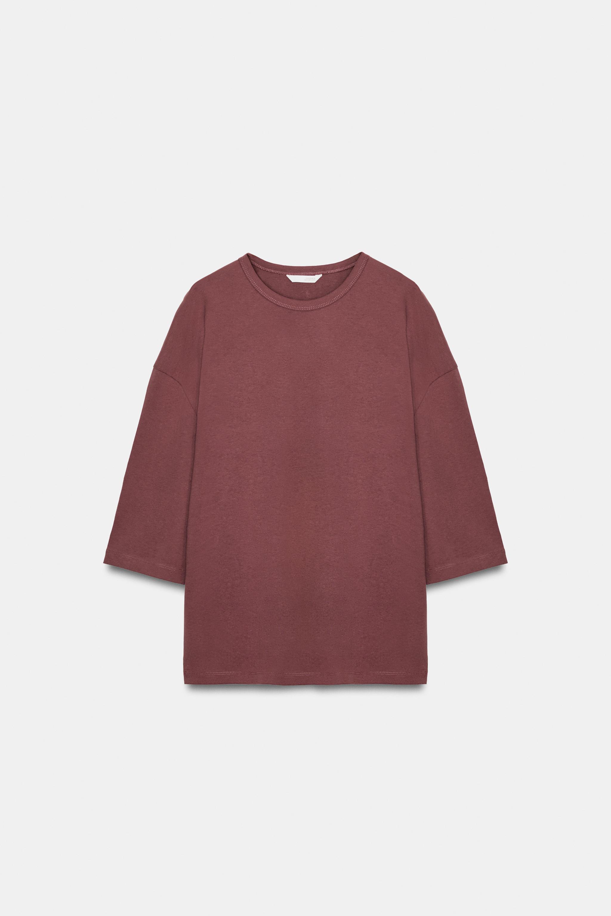 T-SHIRT RUSTIQUE MANCHES 3/4
